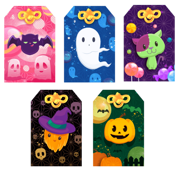 御守插畫圖繪製